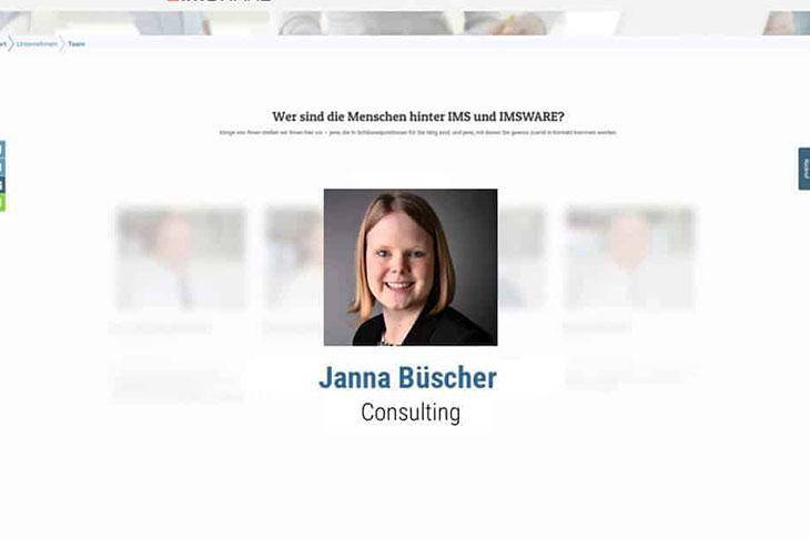 Janna Büscher verstärkt Consulting bei IMS